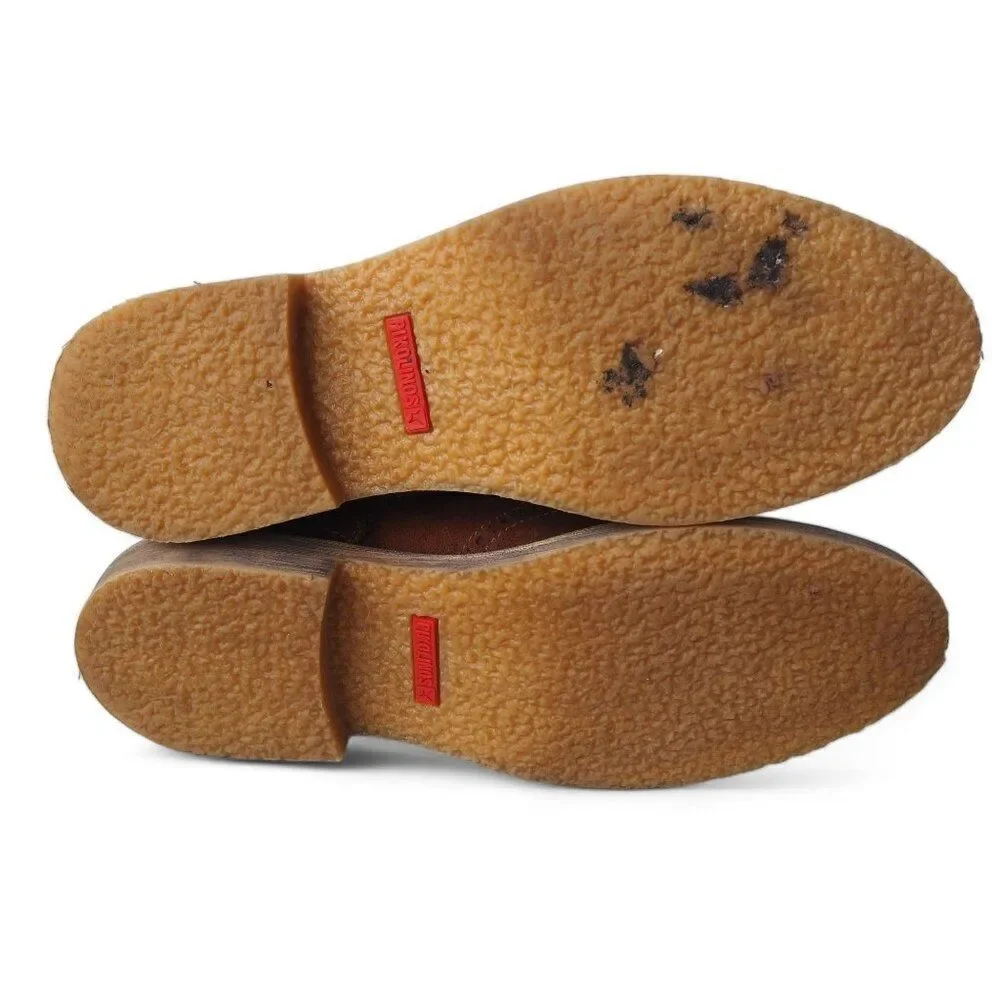 Pikolinos‎ Canet Wingtip Suede Casual Oxfords Brown Men's 9-9.5